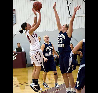 Amanda Francis scored 12 points on Wednesday night.